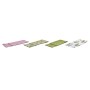 Ensemble de Chiffons DKD Home Decor Tropical Rose Coton Vert (60 x 40 x 0,5 cm) (2 Unités)