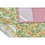 Ensemble de Chiffons DKD Home Decor Tropical Rose Coton Vert (60 x 40 x 0,5 cm) (2 Unités)