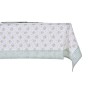 Service de linge de table DKD Home Decor Fleurs Polyester Coton Vert (150 x 150 x 0,5 cm)