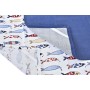 Ensemble de Chiffons DKD Home Decor Rouge Bleu Coton (60 x 40 x 0,5 cm) (2 Unités)