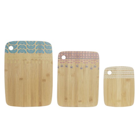 Jeu de planches à découper DKD Home Decor Tropical