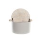 Salière avec couvercle DKD Home Decor Beige Menthe Bambou Dolomite (2 Unités) (15 x 9,5 x 11,5 cm)