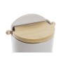 Salière avec couvercle DKD Home Decor Beige Menthe Bambou Dolomite (2 Unités) (15 x 9,5 x 11,5 cm)