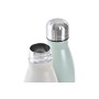 Bouteille Thermique en Acier Inoxydable DKD Home Decor To Go Argenté Beige Vert (500 ml) (2 Unités)