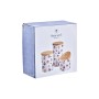 Set de 3 Boites DKD Home Decor Naturel Blanc Multicouleur Bambou Grès Cupcake (3 Pièces)