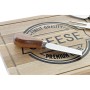 Planche à découper DKD Home Decor 3 couteaux Acier inoxydable Acacia (28,5 x 20 x 2,9 cm) (4 pcs)