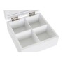 Boîte pour infusions DKD Home Decor Bois (18 x 18 x 8 cm)