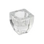 Bougeoir DKD Home Decor Verre Transparent (6,5 x 6,5 x 7,5 cm)