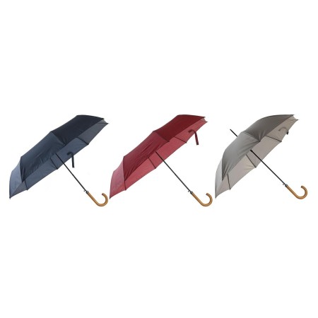 Parapluie Automatique DKD Home Decor Métal Pongee (104 x 104 x 89 cm) (3 Unités)