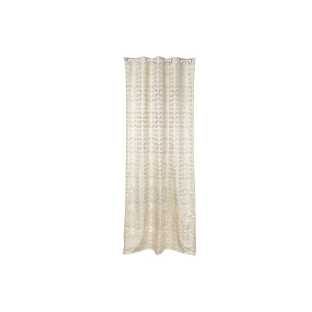 Rideau DKD Home Decor Beige Polyester (140 x 270 cm)