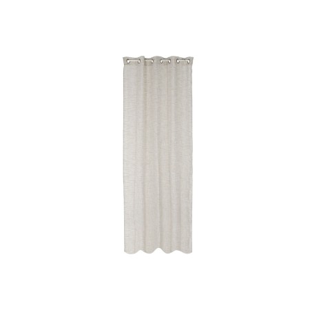 Rideau DKD Home Decor Beige Métal Polyester (140 x 270 cm)