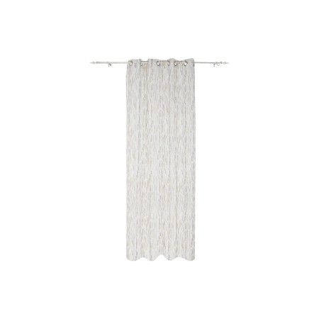 Rideau DKD Home Decor Polyester Blanc Vert (140 x 270 cm)