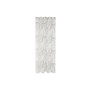 Rideau DKD Home Decor Métal Polyester Blanc Marron Clair (140 x 270 cm)