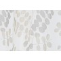 Rideau DKD Home Decor Métal Polyester Blanc Marron Clair (140 x 270 cm)