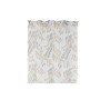Rideau DKD Home Decor Métal Polyester Blanc Marron Clair (140 x 270 cm)