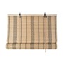 Store à enrouleur DKD Home Decor Polyester Brun foncé Bambou (60 x 3 x 175 cm)