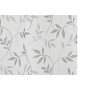 Rideau DKD Home Decor Gris Métal Polyester Blanc (140 x 270 cm)