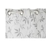 Rideau DKD Home Decor Gris Métal Polyester Blanc (140 x 270 cm)