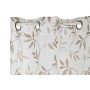 Rideau DKD Home Decor Métal Polyester Marron Clair (140 x 270 cm)
