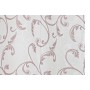 Rideau DKD Home Decor Rouge Métal Polyester Blanc (140 x 270 cm)