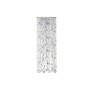 Rideau DKD Home Decor Gris Bleu Métal Polyester Blanc (140 x 270 cm)