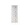 Rideau DKD Home Decor Rouge Métal Polyester Blanc (140 x 270 cm)
