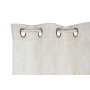 Rideau DKD Home Decor Beige Métal Polyester (140 x 270 cm)
