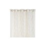 Rideau DKD Home Decor Beige Métal Polyester (140 x 270 cm)