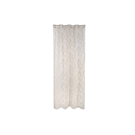 Rideau DKD Home Decor Métal Polyester Marron Clair (140 x 270 cm)