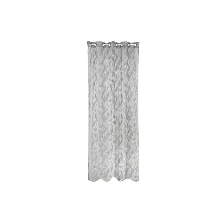 Rideau DKD Home Decor Gris Métal Polyester (140 x 270 cm)