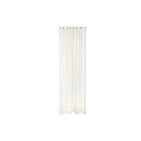 Rideau DKD Home Decor Métal Polyester Blanc (140 x 270 cm)