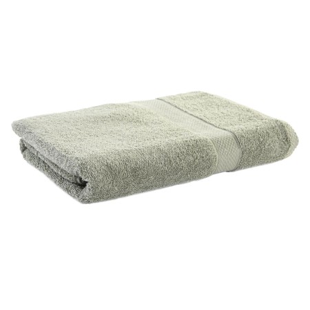 Serviette DKD Home Decor De douche 600 gsm Coton Vert (70 x 140 x 1 cm)