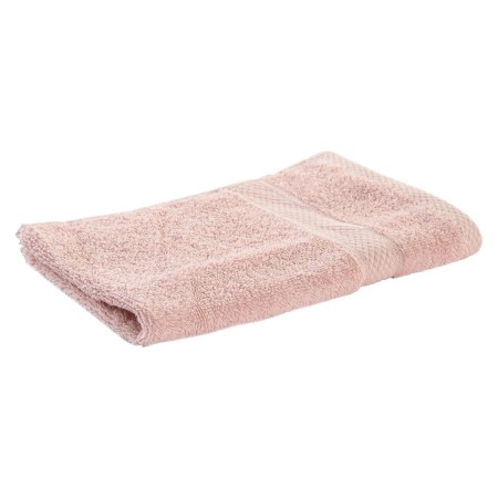 Serviette DKD Home Decor De Toilette 600 gsm Coton Rose clair (30 x 50 x 1 cm)