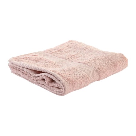 Serviette DKD Home Decor De lavabo 600 gsm Coton Rose clair (50 x 100 x 1 cm)