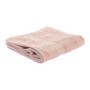 Serviette DKD Home Decor De lavabo 600 gsm Coton Rose clair (50 x 100 x 1 cm)