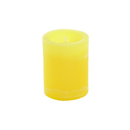 Bougie DKD Home Decor Citronnelle Jaune Cire (7 cm)