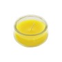 Bougie DKD Home Decor Citronnelle Verre Jaune (8 x 8 cm)