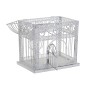 Cage DKD Home Decor Blanc Métal (28 x 20 x 54 cm)