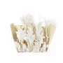 Branche DKD Home Decor Beige Jaune Fleur séchée (10 x 5 x 18 cm) (2 Unités)