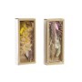 Branche DKD Home Decor Rose Jaune Fleur séchée (10 x 5 x 23 cm) (2 Unités)