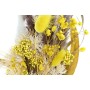 Branche DKD Home Decor Rose Jaune Fleur séchée (10 x 5 x 23 cm) (2 Unités)