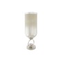 Vase DKD Home Decor Champagne Verre Aluminium (15 x 15 x 44 cm)