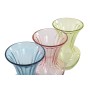 Vase DKD Home Decor Verre Urbaine (15 x 15 x 25 cm) (3 Unités)