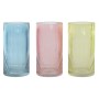 Vase DKD Home Decor Verre Moderne (10 x 10 x 20 cm) (3 Unités)