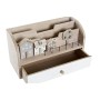 Organisateur polyvalent DKD Home Decor Naturel Maisons MDF (28 x 11,5 x 15 cm)