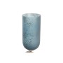 Vase DKD Home Decor Verre Argenté Bleu Aluminium (15 x 15 x 44 cm)