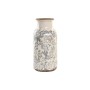 Vase DKD Home Decor Gris Blanc Grès (15 x 15 x 31,5 cm)