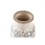 Vase DKD Home Decor Gris Blanc Grès (15 x 15 x 31,5 cm)