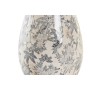 Vase DKD Home Decor Céramique Gris Blanc (13 x 13 x 26 cm)