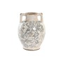 Vase DKD Home Decor Gris Blanc Grès (17 x 17 x 22 cm)